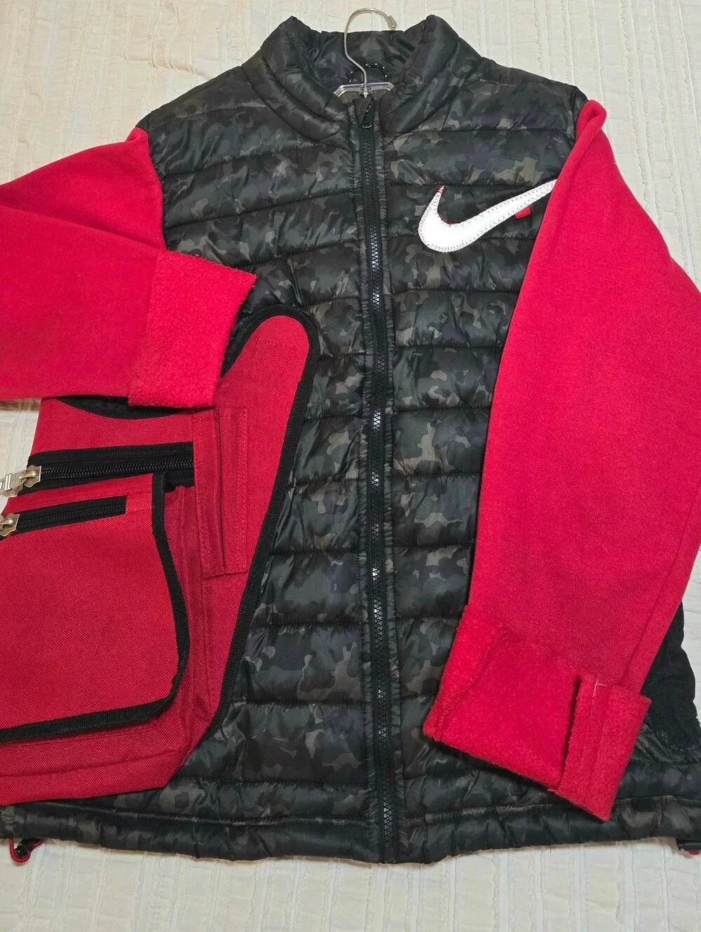 Custom Nike Upcycled Puffer Coat